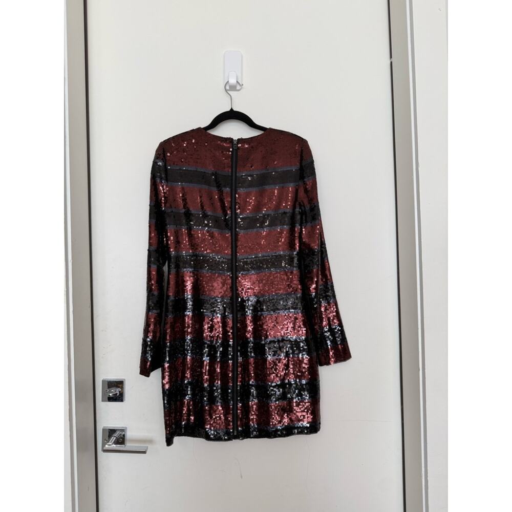 Veronica Beard Breakers Sequin Striped Mini Dress - Picture 9 of 9